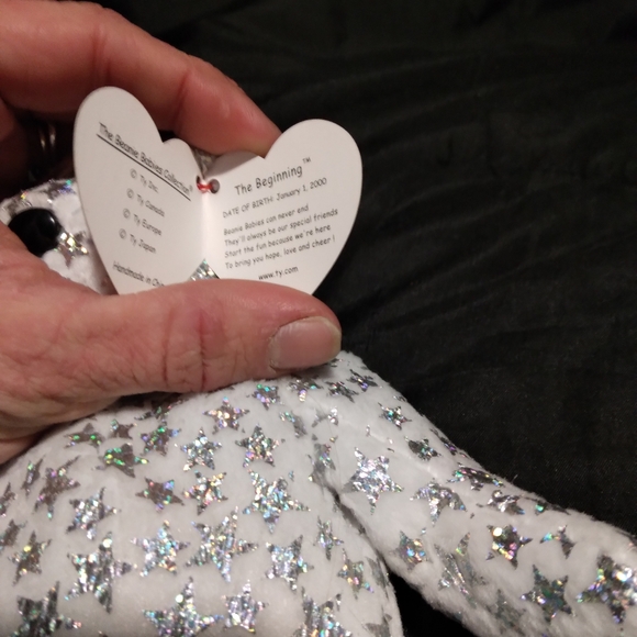 TY original Beanie Babies Bears "The End" and "The Beginning" - Picture 10 of 10